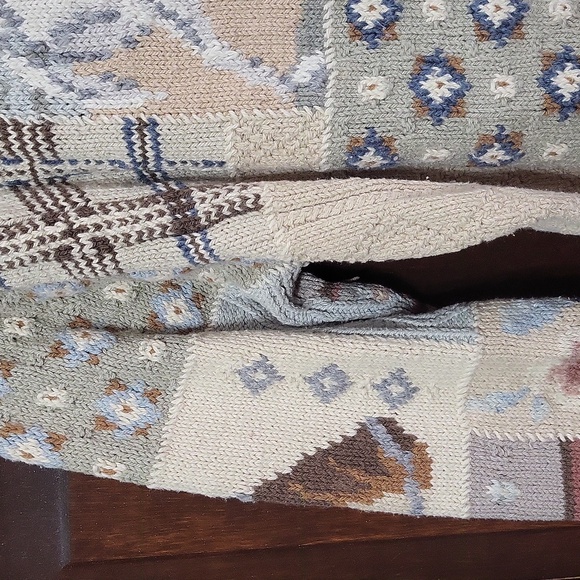 Vintage Lauren Ralph Lauren Hand Knit Equestrian Theme Sweater - Picture 11 of 15